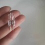 UGEFKMQ G4 Bombilla Halógena Paquete De 5 Bombillas Halógenas G4 De 6 V. Adecuado Para Lámpara De Microscopio De Proyección.,30W