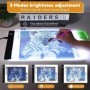 Almohadilla de copia de dibujo Led A4 A5, tablero regulable de 3 nivel
