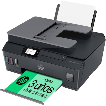 HP Smart Tank Plus 655 Y0F74A - Impresora A4 Multifunción con Deposito de Tinta Recargable, Impresión a Color, Escaner,