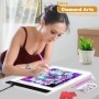 Almohadilla de copia de dibujo Led A4 A5, tablero regulable de 3 nivel