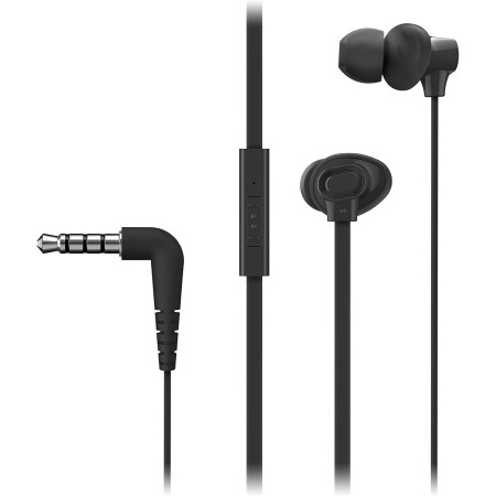 Panasonic RP-TCM225DEK Auriculares USB-C, Auriculares Internos, con Cable y Micrófono Integrado y Control Remoto, Graves