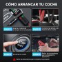 ACEZUK Arrancador de Coches 4500A, 12V Arrancador de Baterias de Coches (para 5.5L Disésel o 7.0L Gas), Jump Starter con 2.5