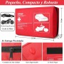 HONYAO® Botiquín de Primeros Auxilios 90 Piezas, Mini Kit Primeros Auxilios, Botiquin Pequeño para Coche Casa Lugar Trabajo