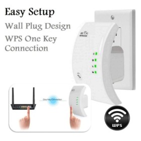 Amplificador de señal WiFi de 300Mbps, repetidor inalámbrico, extensor