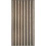 Grace Baltic paneles de pared 3D, revestimiento de PVC, decoración de pared, elásticos, 1 mm de grosor (12, ‎onda de Ceniza)