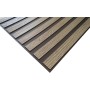 Grace Baltic paneles de pared 3D, revestimiento de PVC, decoración de pared, elásticos, 1 mm de grosor (12, ‎onda de Ceniza)