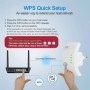 Amplificador de señal WiFi de 300Mbps, repetidor inalámbrico, extensor
