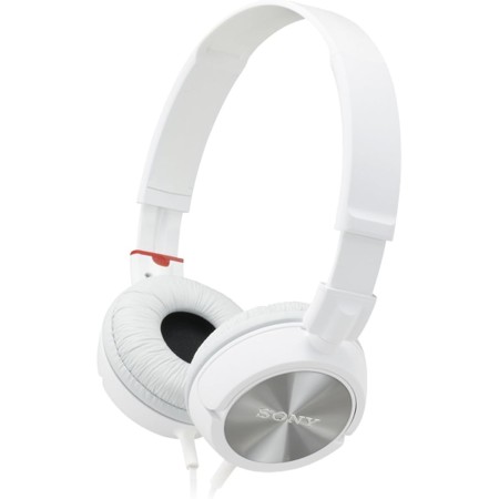 Sony MDRZX300W - Auriculares de diadema cerrados, blanco y plata