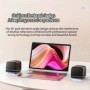 Altavoces para computadora, mini altavoz con luces frías y sonido esté