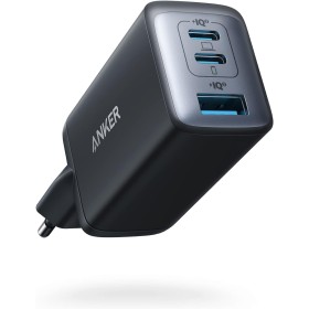 Anker Cargador USB C Carga Rapida 65W (Nano II),con 3 Puertos PPS, Cargador Compacto y Potente para MacBook Pro, iPad Pro, Steam