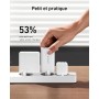 Anker Cargador USB C Carga Rapida 65W (Nano II),con 3 Puertos PPS, Cargador Compacto y Potente para MacBook Pro, iPad Pro, Steam