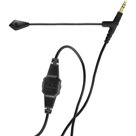 Roland V-Moda BoomPro - Micrófono Alámbrico para Videojuegos y VoIP, Color Negro, One Size