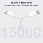 Cargador iPhone Carga Rapida, Cargador iPhone de 20W con Cable iPhone de 1M, Cargador USB C con Cable iPhone Carga Rapida para