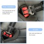 Nutabevr 2 piezas Cinturón de seguridad de coche universal para todos los perros con longitud ajustable - Arnés para mascotas