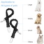 Nutabevr 2 piezas Cinturón de seguridad de coche universal para todos los perros con longitud ajustable - Arnés para mascotas