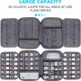 Lacdo USB Flash Drive Case Thumb Drive Portable Electronic Accessories Storage Bag para SanDisk/SamData/Samsung USB Flash Drives