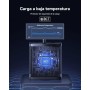 Baseus - Cargador USB C, 65 W, Fuente de alimentación de 3 Puertos PD, con PPS, Cargador rápido GAN Compatible con MacBook