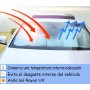 Parasol Coche Delantero，Parasol Luna de Coche Metalizado Cortina Reflectante para Vehículo Protección Rayos UV Parabrisas,