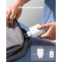 Baseus - Cargador USB C, 65 W, Fuente de alimentación de 3 Puertos PD, con PPS, Cargador rápido GAN Compatible con MacBook