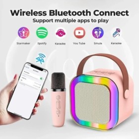 Máquina de Karaoke K12, sistema de altavoces PA portátil con Bluetooth