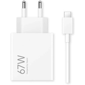 Xiaomi 67W HyperCharge Combo (Type-A) - Cargador de 67W, Puerto USB, Cable USB-C, identificación Inteligente de Dispositivos,