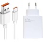 Xiaomi 67W HyperCharge Combo (Type-A) - Cargador de 67W, Puerto USB, Cable USB-C, identificación Inteligente de Dispositivos,