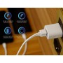 MUTTO Cargador de Pared Universal de 5V2A/10W con 2 Puertos USB compatible con todo tipo de gadgets y smartphones Blanco