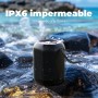 VOSFEEL Altavoz Bluetooth Inalámbrico Portátil, Pequeño Altavoz Resistente al Aguae,18hs de Duración, Emparejamiento estéreo,