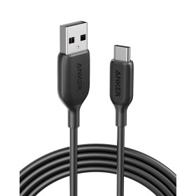 Anker Cable USB tipo C, PowerLine III USB-A a USB-C cable de carga rápida (10 pies), compatible con Samsung Galaxy S10 S9 Plus