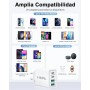Baileku Cargador USB C, 40W Múltiple Enchufe USBC PD+QC Rápido, Cargador iPhone Carga Rapida Adaptador Tipo C, Cargadors Movil