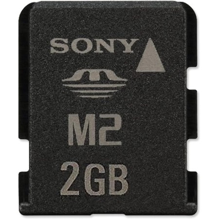 Sony ERM22GBN - Tarjeta de Memoria M2, 2 GB (sin adaptadores), Color Negro