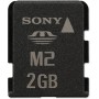 Sony ERM22GBN - Tarjeta de Memoria M2, 2 GB (sin adaptadores), Color Negro