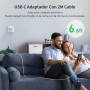 30W Cargador Carga Rapida for iPhone 14/14 Pro/14 Pro Max/14 Plus 13 12 11 SE XR X XS 8 7, iPad Air Mini, AirPods, USB C