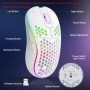Ratón inalámbrico de carga con iluminación RGB de 2,4G, ratón para jue
