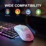 Ratón inalámbrico de carga con iluminación RGB de 2,4G, ratón para jue