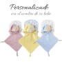 Variouss Dou Dou Personalizado para Bebé, Muñeco Dou Dou Atrapasueños, Regalo bebé con Nombre Bordado