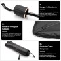 Parasol de Coche Plegable Universal- Parabrisas con Protección Rayos UV Ventana Delantera Metalizado Aislante del Calor