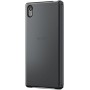 Sony SCR42 - Cubierta de diseño con ventana para Xperia Z5, color negro