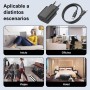 2-Pack 25W Cargador USB C Carga Rapida para Samsung Galaxy S24/S23/S22/S21/S20/S20+/S10/S9/S8/A71/A52/A51/A31, Enchufe USB C