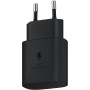 Samsung EP-TA800NBEGEU - Cargador de Pared 25W USB-C, Color Negro, 1 Unidad (Paquete de 1)