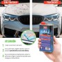 Krafft Pulimento Abrillantador para Eliminar Arañazos – Restaurador de Pintura para Coche – Sin Silicona – Apto para Talleres y