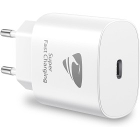 Aioneus Cargador USB C 25W Cargador iPhone Carga Rápido, PD 3.0 USBC Enchufe Pared Adaptador Tipo C Cabezal para iPhone 16 15 14