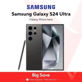 2024 nuevo Samsung Galaxy S24 Ultra AI Smartphone 200MP gran angular A