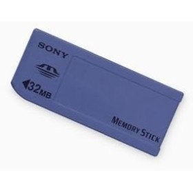 Sony 32MB Memory Stick Media memoria flash 0,03125 GB - Tarjeta de memoria (0,03125 GB, 2,45 MB/s, 1,5 MB/s)
