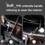LELYFIT Parasol para Parabrisas Delantero de Coche, Parasol Plegable Coche con Barra Ajustable, Protección UV para Coche,