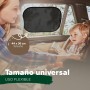 Parasol Coche Bebé - PROTECCIÓN UV CERTIFICADA UPF50+ - Material de Primera Calidad gsm 105 - Certificado DEKRA - Parasol
