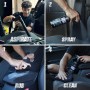 BassMotor Limpia Tapicería Textil para Asientos y Alfombrillas Coche, Limpiador Interior Tejidos de Coches con Cepillo Incluido