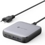 NOVOO Cargador USB C de 120W con 1 Cables PD 100W Tipo C, Cargador de Pared PPS Compacto de 3 Puertos GAN III, para MacBook Pro