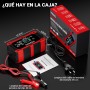 YDBAO Cargador de Batería 12V 10A Cargador de Batería de Coche Inteligente con Pantalla Táctil LCD y Múltiples Protecciones