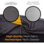 Parasol Coche con protección UV certificada Óptima Oscuridad - Autoadhesivo, para Proteger del Sol a bebés y Mascotas, 2